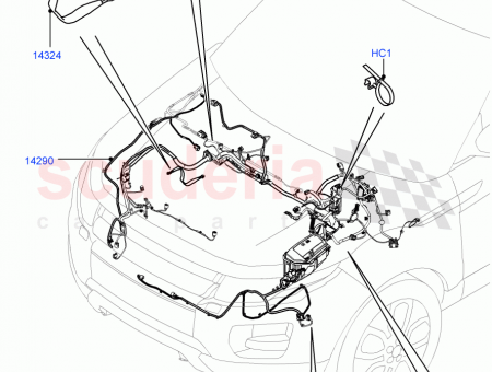 Photo of WIRING ENGINE COMPARTMENT…