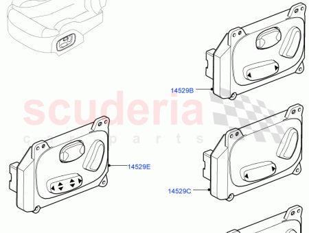 Photo of SWITCH POWER SEAT ADJUST…