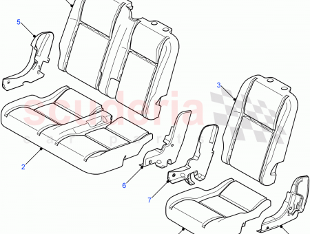 Photo of COVER SEAT BACK HINGE…