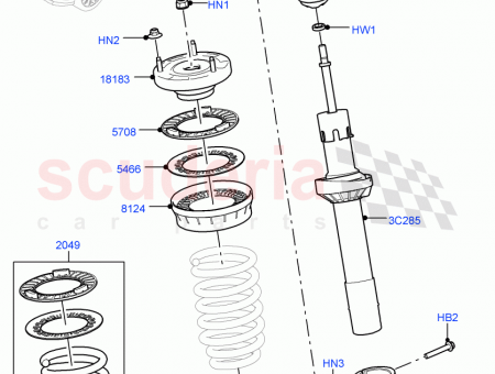 Photo of KIT SUSPENSION SPRING AND PAD…