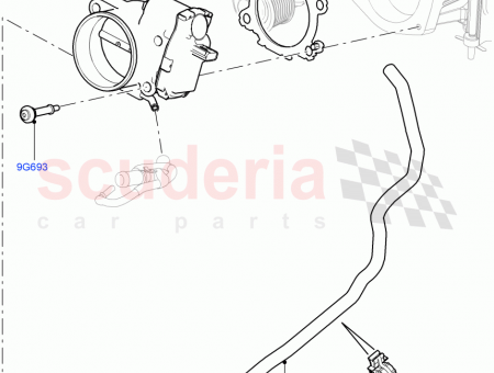 Photo of HOSE THROTTLE BODY HEATER INLET…