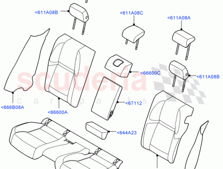 Photo of COVER REAR SEAT BACK…