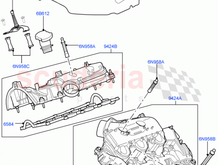 Photo of BRACKET ENGINE COVER…