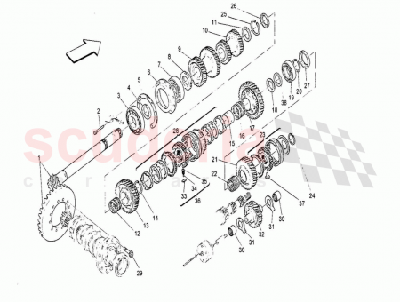 Photo of COMPLETE PINION FOR 1st GEAR…