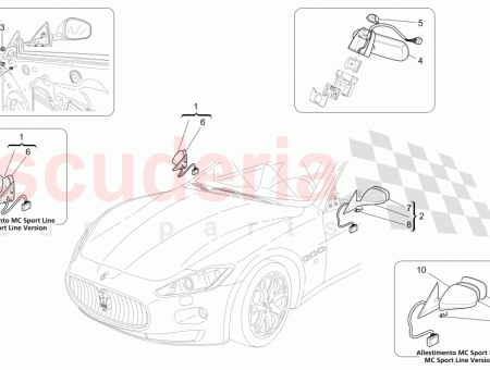 Photo of LH EXTERNAL REAR VIEW MIRROR ASSEMBLY Special Edition…