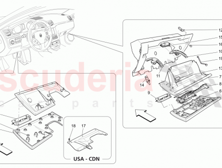 Photo of GLOVE BOX ASSEMBLY PEARL BEIGE PEARL BEIGE 094083453…