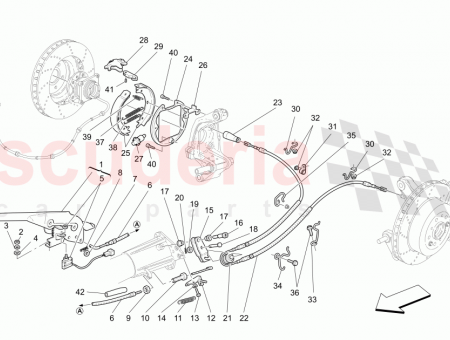 Photo of BRAKE CABLE REAR SPRING…