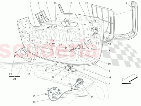 Photo of CAPOTE COMPARTMENT COVER NUOVO SABBIA NUOVO SABBIA 094082771…