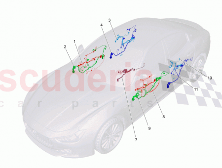 Photo of LH FRONT DOOR WIRING HARNESS BASIC SOUND SYSTEM…