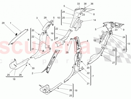 Photo of LH FRONT KICK PLATE EU CN US CD…