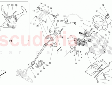 Photo of STEERING WHEEL CUOIO SELLA SELLA HIDE 364015382…