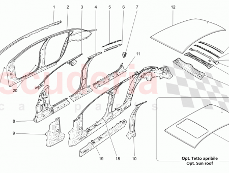 Photo of LH REAR UPPER SIDE RAIL ASSEMBLY…