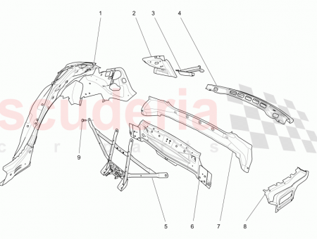 Photo of RH REAR LIGHT HOUSING BASE ASSEMBLY…