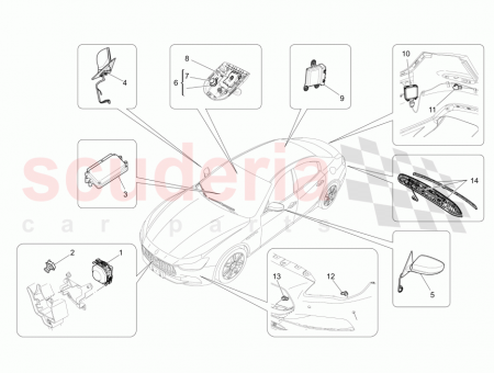 Photo of BSA RPC SENSOR BLIND SPOT ALERT REAR TRAFFIC…