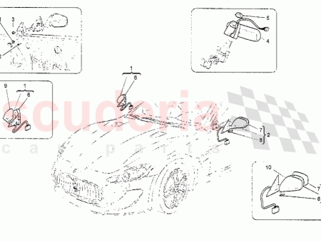 Photo of LH EXTERNAL REAR VIEW MIRROR SHELL…