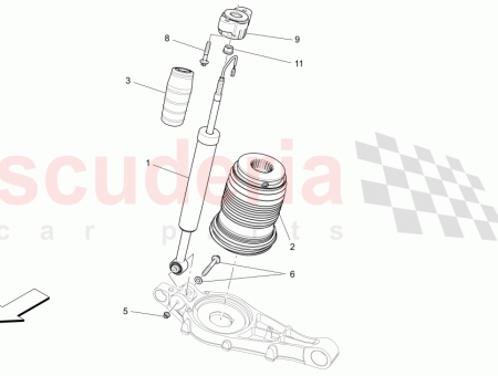 Photo of REAR SHOCK ABSORBER ASSEMBLY…