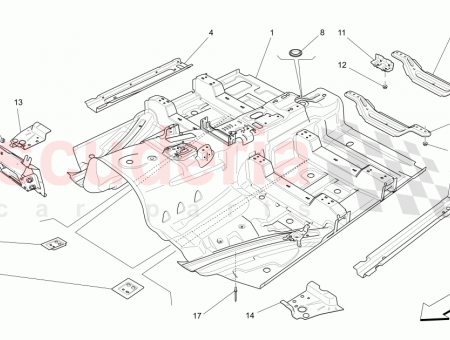 Photo of UNDERFLOOR TUNNEL REAR REINFORCEMENT…