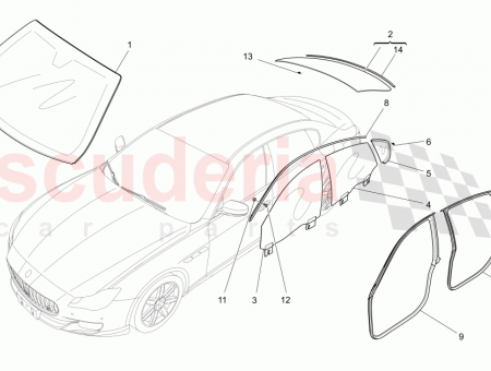 Photo of CPL REAR WINDOW GASKET…