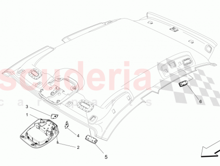 Photo of DOMELIGHT PLATE LARGE SUNROOF WITH ELECTRICAL DRIVE SAND…