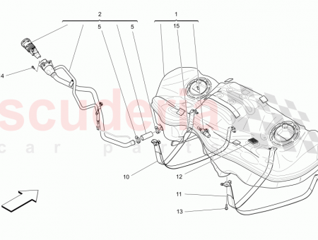 Photo of FUEL TANK ASSEMBLY EU AU CN UK JP…