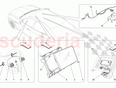 Photo of RH CONTROL ON STEERING WHEEL BLACK…