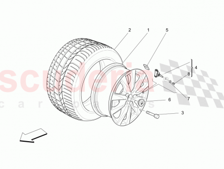 Photo of WHEEL RIM CUP 20 265 45 ALLOY WHEEL…