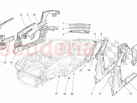 Photo of RH EXTERNAL BODY SIDE ASSEMBLY…