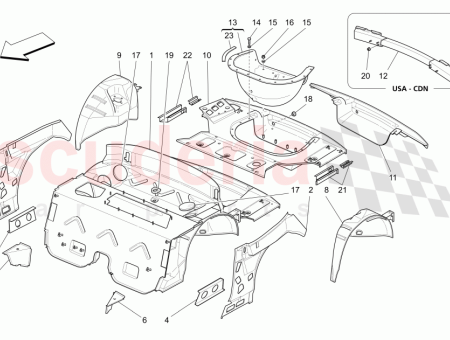 Photo of COMPLETE REAR FLOOR…