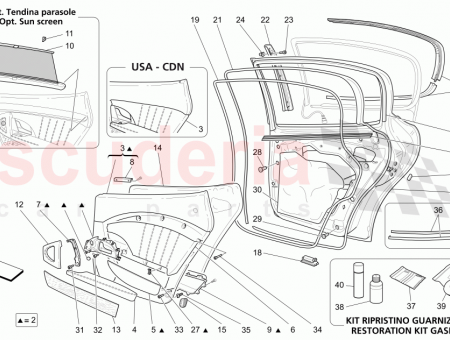 Photo of COMPLETE R H REAR MOULDING…