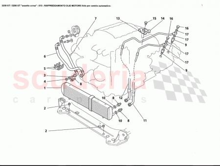 Photo of OIL DELIVERY PIPE FROM ENGINE…