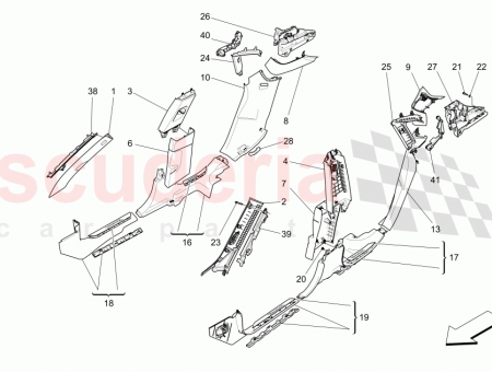 Photo of RH REAR KICK PLATE EXTERIOR SILL STEEL MADE…