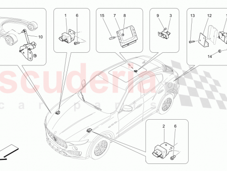 Photo of LH FRONT VEHICLE HEIGHT POTENTIOMETER…