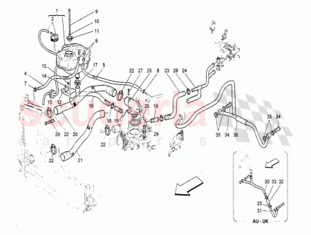 Photo of WATER PIPE FROM R H CYLINDER HEAD…