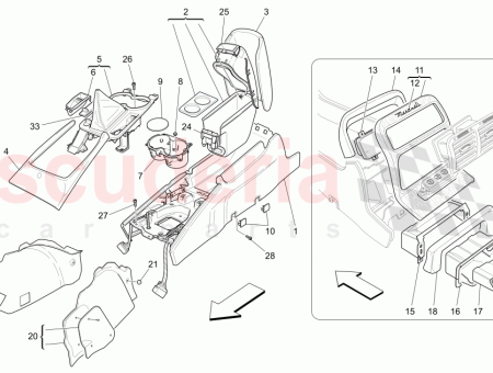 Photo of LOWER REAR OUTER FRAME Rear Seat Entertainment…