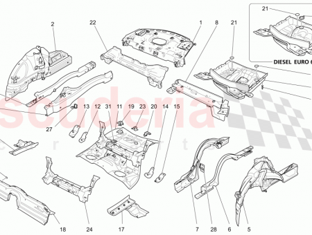 Photo of LH INTERNAL REAR SIDE MEMBER…