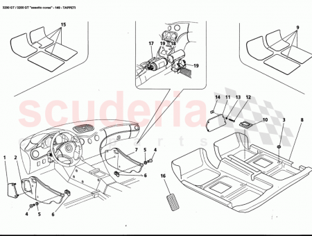 Photo of LH CONSOLE BLACK CARPETING…