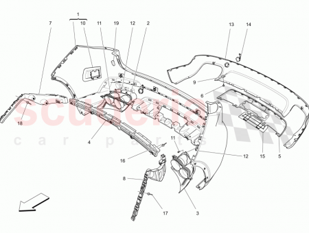 Photo of REAR BUMPER BLIND SPOT DETECTION FUNCTION REAR BUMPER…