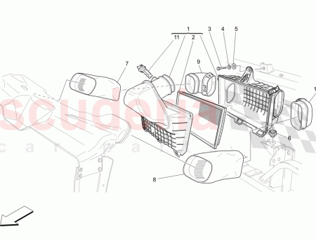 Photo of AIR FILTER BOX ASSEMBLY…