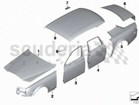 Photo of Side panel front right 41 35…