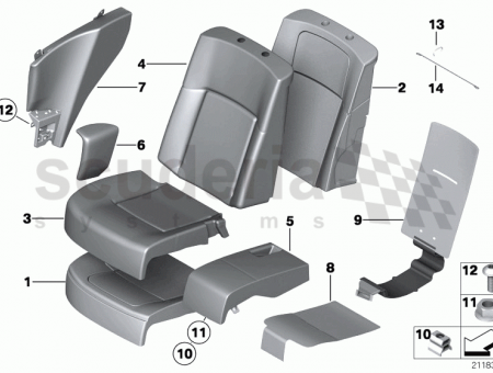 Photo of Foam pad comfort seat right 52 20…