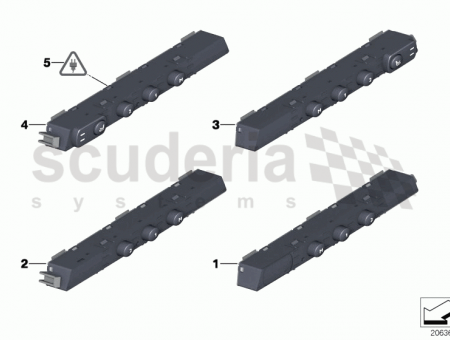 Photo of Operating unit supplem seat functions 61 31…