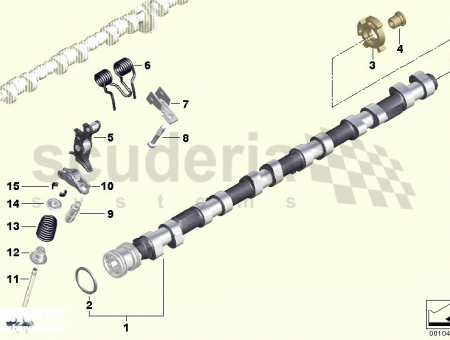 Photo of Inlet camshaft 11 31…