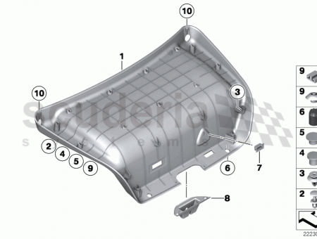 Photo of Finisher boot release button 51 49…