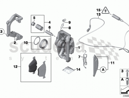 Photo of REPAIR SET BRAKE CALIPER 34 21…