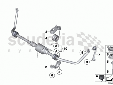 Photo of Holder stabiliser upper section 37 11…