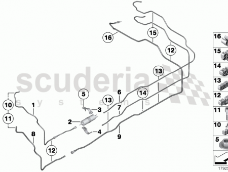 Photo of Line clip quadruple 16 12…