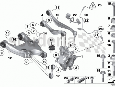 Photo of Track strut with rubber mount 33 32…