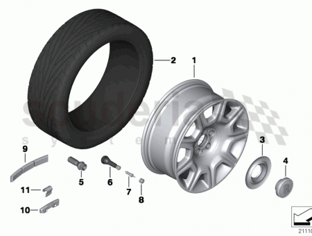 Photo of Tyre 255 50R19 107H RSC M S XLGoodyear…