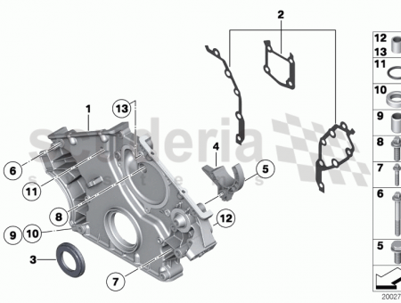 Photo of Gasket f timing case 11 14…