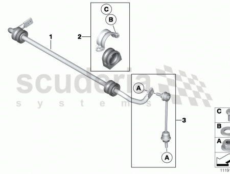 Photo of Stabilizer rear 33 55…